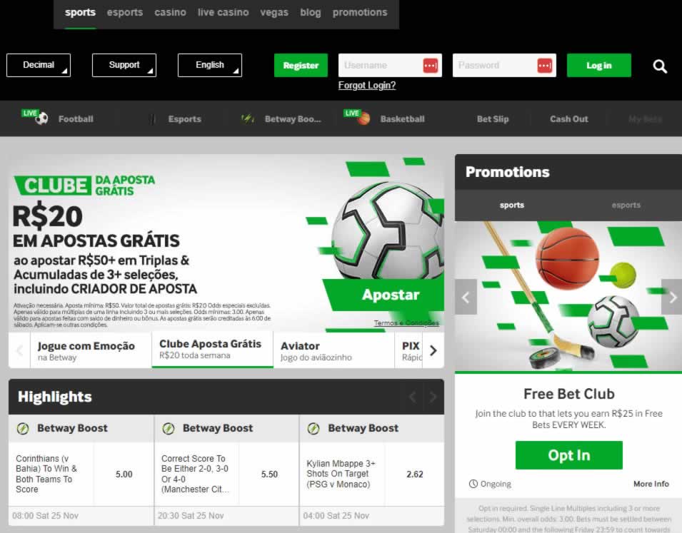 betway football